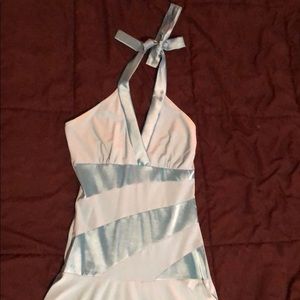 Light blue flowy dress